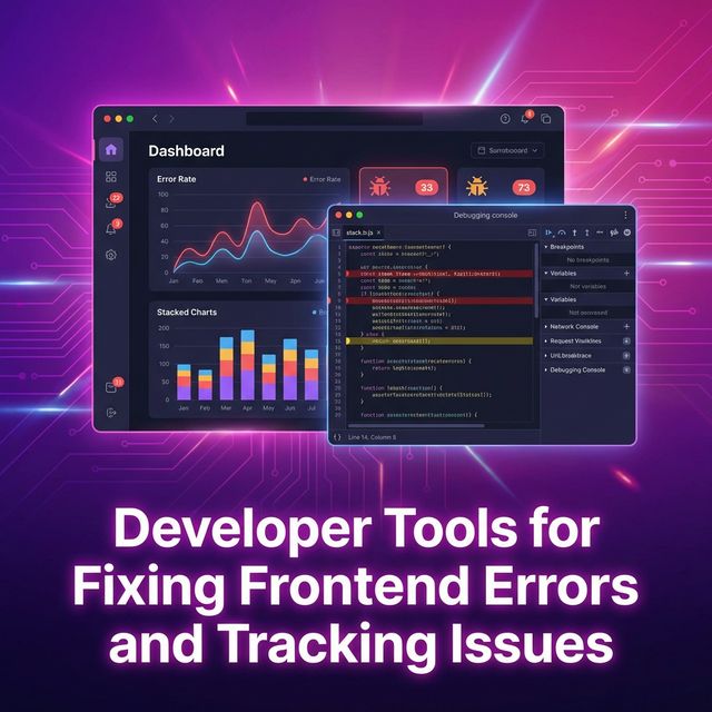 Developer Tools for Fixing Frontend Errors and Tracking Issues