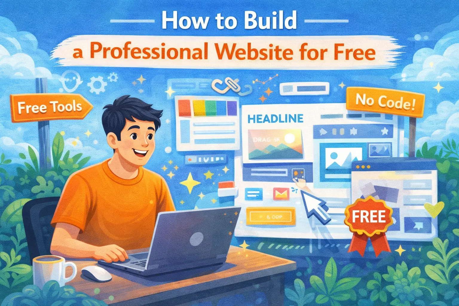 How to Build a Professional Website for Free