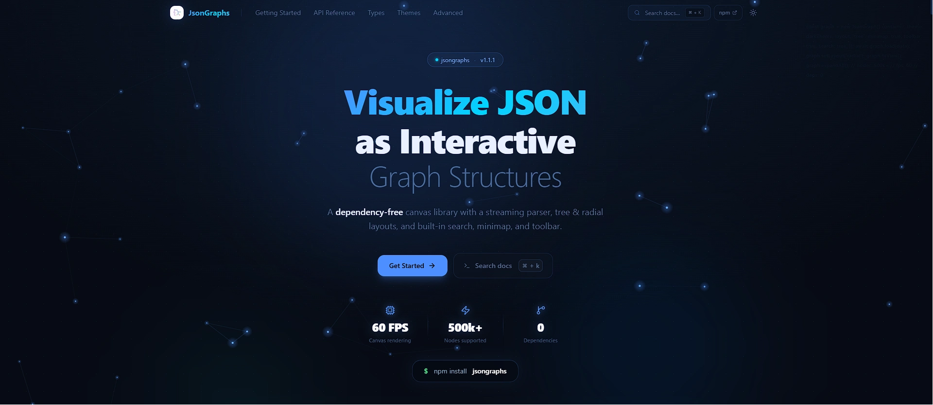 json Graphs